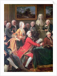 An Soirée at the Home of Madame Geoffrin, 1755 by Anicet-Charles Lemonnier