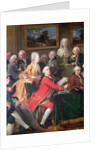 An Soirée at the Home of Madame Geoffrin, 1755 by Anicet-Charles Lemonnier