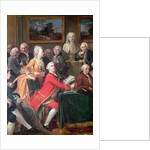 An Soirée at the Home of Madame Geoffrin, 1755 by Anicet-Charles Lemonnier