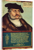 Portrait of Frederick III, Elector of Saxony by Lucas the Elder Cranach