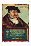 Portrait of Frederick III, Elector of Saxony by Lucas the Elder Cranach