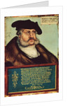 Portrait of Frederick III, Elector of Saxony by Lucas the Elder Cranach