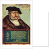 Portrait of Frederick III, Elector of Saxony by Lucas the Elder Cranach