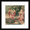 Children Gardening, woven at the Atelier des Gobelins by Charles Le Brun