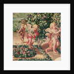 Children Gardening, woven at the Atelier des Gobelins by Charles Le Brun