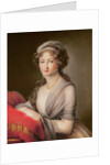 The Grand Duchess Elizabeth Alexeievna by Elisabeth Louise Vigee-Lebrun