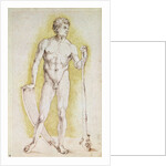 Young Nude Man by Albrecht Dürer or Duerer