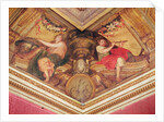 Ceiling of the Hôtel de l'Abbé de La Rivière: Urania and Euterpe, 1653 by Charles Le Brun