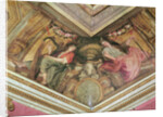 Ceiling of the Hôtel de l'Abbé de La Rivière: The Muses Polyhymnia and Melpomene, 1653 by Charles Le Brun