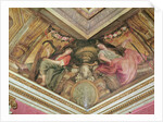 Ceiling of the Hôtel de l'Abbé de La Rivière: The Muses Polyhymnia and Melpomene, 1653 by Charles Le Brun
