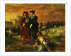 Hamlet and Horatio in the cemetery, from Act V of 'Hamlet' by William Shakespeare, 1859 by Ferdinand Victor Eugene Delacroix