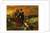 Hamlet and Horatio in the cemetery, from Act V of 'Hamlet' by William Shakespeare, 1859 by Ferdinand Victor Eugene Delacroix