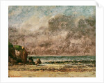 A Calm Seascape by Gustave Courbet