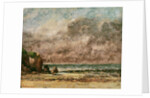 A Calm Seascape by Gustave Courbet