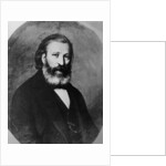 Portrait of Pierre Larousse by French Photographer