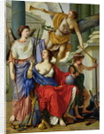 Allegory of the Regency of Anne of Austria 1648 by Laurent de La Hire or La Hyre