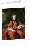 Portrait of Madame Maria Leszczynska 1748 by Jean-Marc Nattier