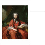 Portrait of Madame Maria Leszczynska 1748 by Jean-Marc Nattier
