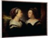 Double Portrait of Marie Serre, the artist's mother, 1695 by Hyacinthe Francois Rigaud
