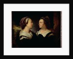 Double Portrait of Marie Serre, the artist's mother, 1695 by Hyacinthe Francois Rigaud
