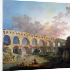The Pont du Gard, Nimes, c.1786 by Hubert Robert