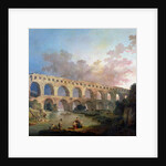 The Pont du Gard, Nimes, c.1786 by Hubert Robert