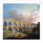 The Pont du Gard, Nimes, c.1786 by Hubert Robert