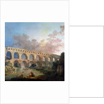 The Pont du Gard, Nimes, c.1786 by Hubert Robert