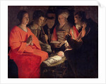Adoration of the Shepherds by Georges de la Tour