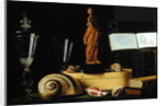 Still Life with a Statuette and Shells, c.1630 by Sebastian Stoskopff