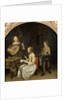 The Concert: Singer and Theorbo Player by Gerard ter Borch or Terborch