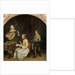 The Concert: Singer and Theorbo Player by Gerard ter Borch or Terborch