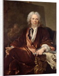 Portrait of Louis Galloche 1734 by Louis M. Tocque