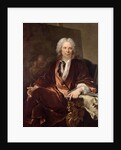 Portrait of Louis Galloche 1734 by Louis M. Tocque