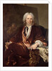 Portrait of Louis Galloche 1734 by Louis M. Tocque