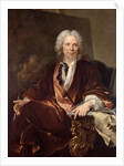 Portrait of Louis Galloche 1734 by Louis M. Tocque