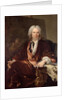 Portrait of Louis Galloche 1734 by Louis M. Tocque