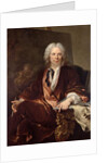 Portrait of Louis Galloche 1734 by Louis M. Tocque