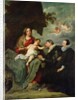 Madonna and Child with Donors by Anthony van Dyck