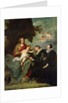 Madonna and Child with Donors by Anthony van Dyck