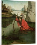 St. Christopher Carrying the Christ Child, 15th century by Konrad Witz