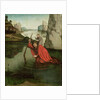 St. Christopher Carrying the Christ Child, 15th century by Konrad Witz