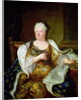 Portrait of Elizabeth Charlotte of Bavaria, Duchess of Orleans by Hyacinthe Rigaud