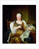 Portrait of Elizabeth Charlotte of Bavaria, Duchess of Orleans by Hyacinthe Rigaud