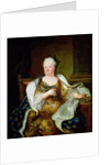 Portrait of Elizabeth Charlotte of Bavaria, Duchess of Orleans by Hyacinthe Rigaud