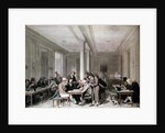 Interior of a Parisian Cafe, c.1815 by Louis Leopold Boilly