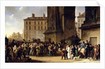 The Conscripts of 1807 Marching Past the Gate of Saint-Denis by Louis Leopold Boilly