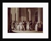 The Galleries of the Palais Royal, Paris, 1809 by Louis Leopold Boilly