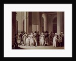 The Galleries of the Palais Royal, Paris, 1809 by Louis Leopold Boilly