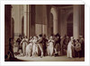 The Galleries of the Palais Royal, Paris, 1809 by Louis Leopold Boilly